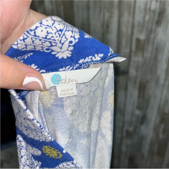 Boden Blue Paisley Maxi Skirt - Picture 4 of 6